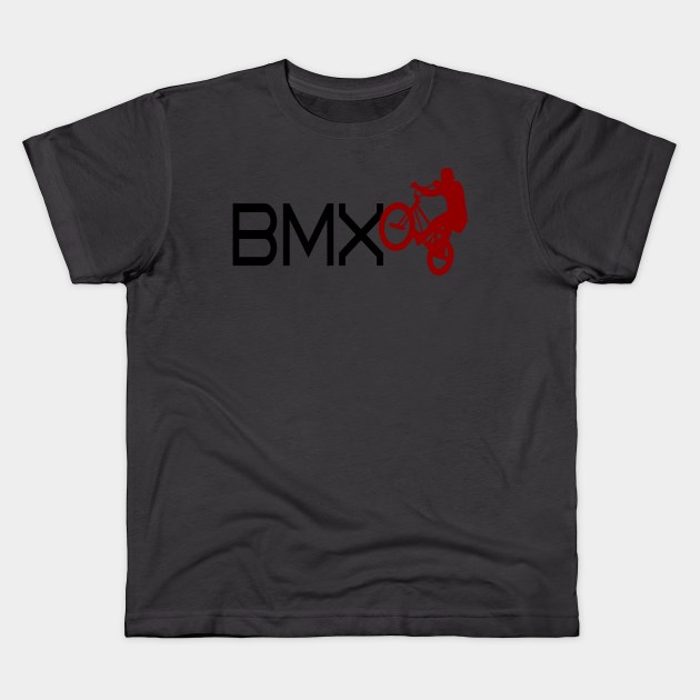 Bmx Kids T-Shirt by AnDan